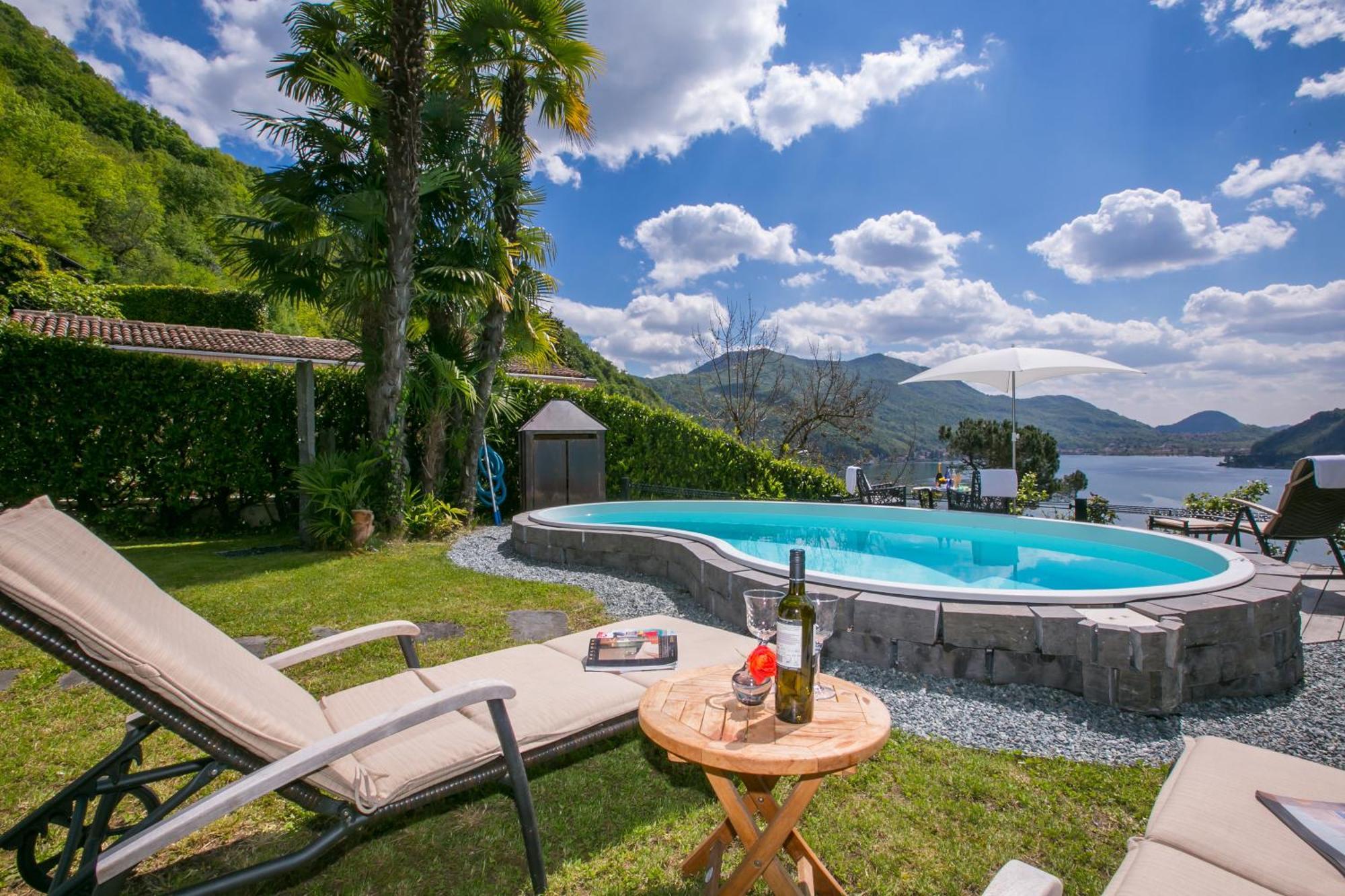 Morcote Magic View - Happy Rentals Exterior foto