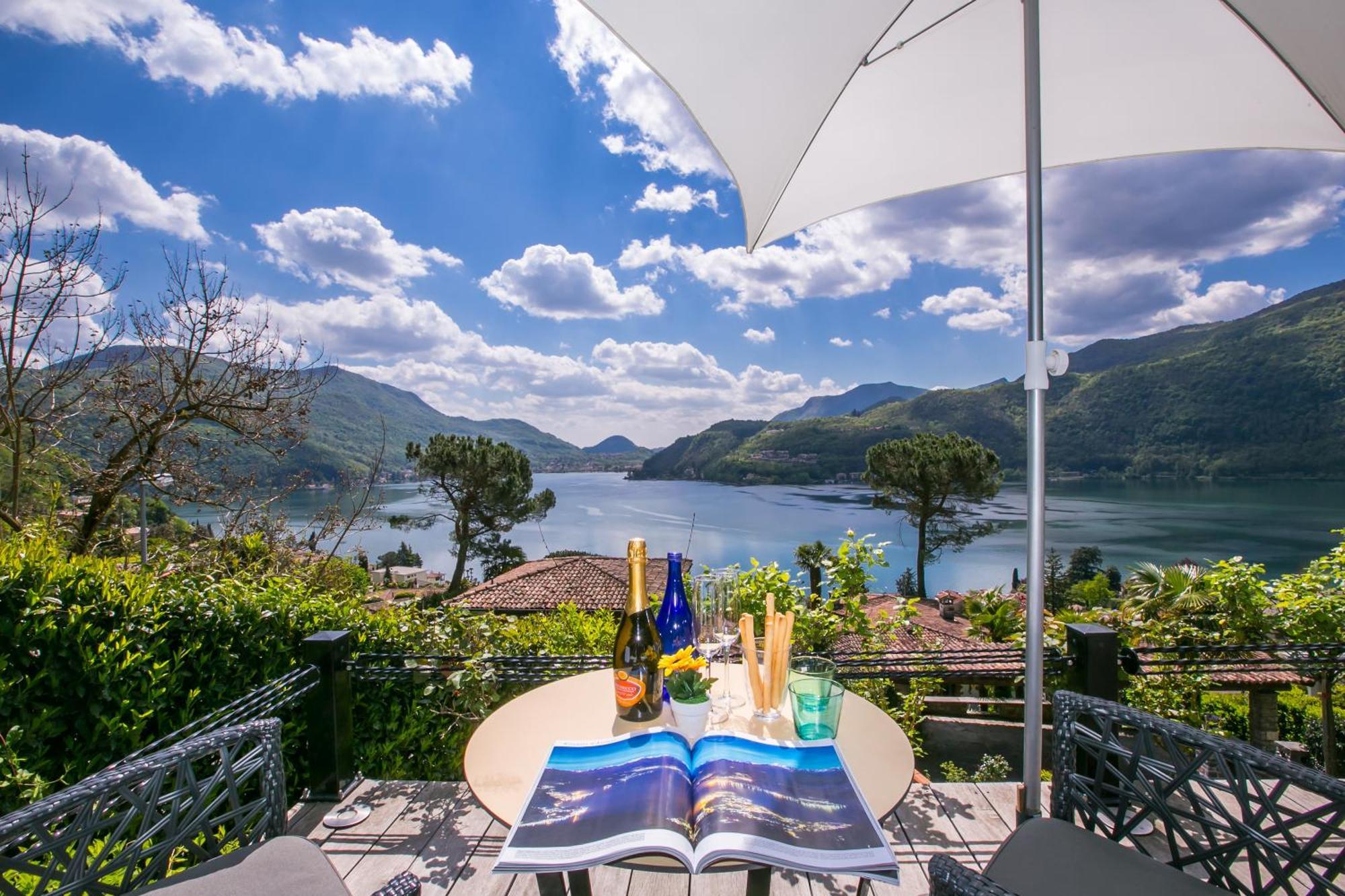 Morcote Magic View - Happy Rentals Exterior foto